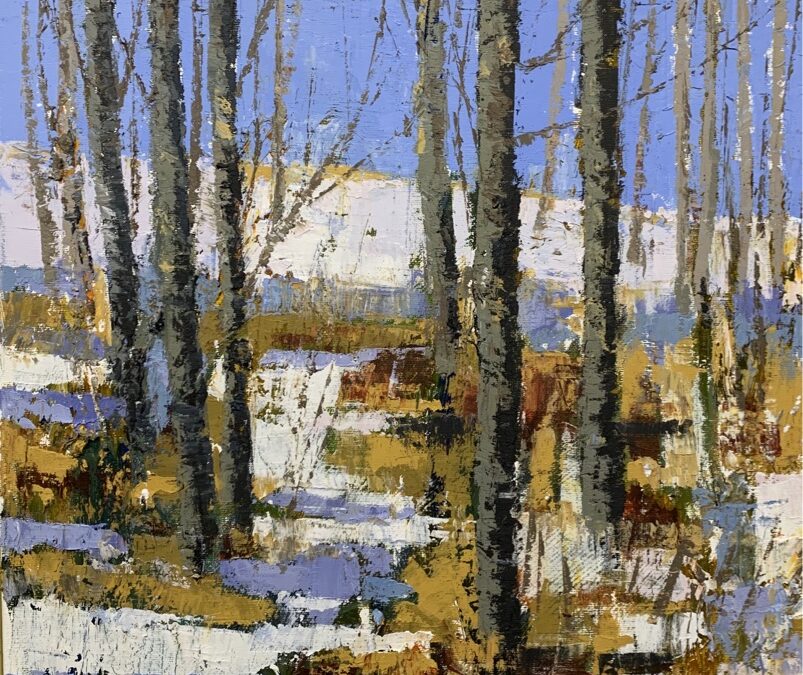 Winter Woodlands 1 (Diptych)-18X12