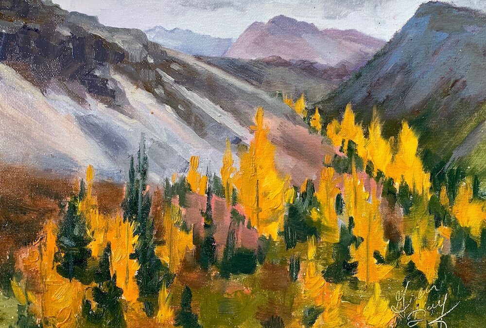 Golden Ridge – Kananaskis 9 X 12