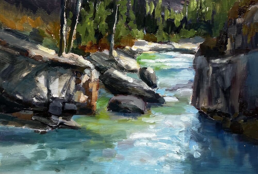 Eden Spring Water – Marble Canyon – 12 X 12