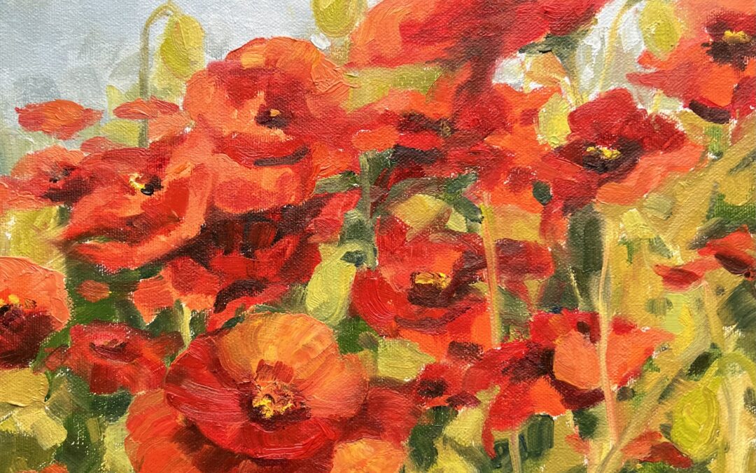 Poppies Sway 12 X12