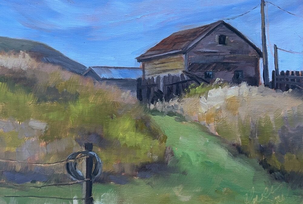 Simpler Days – 8 X 10 -Rosebud, AB