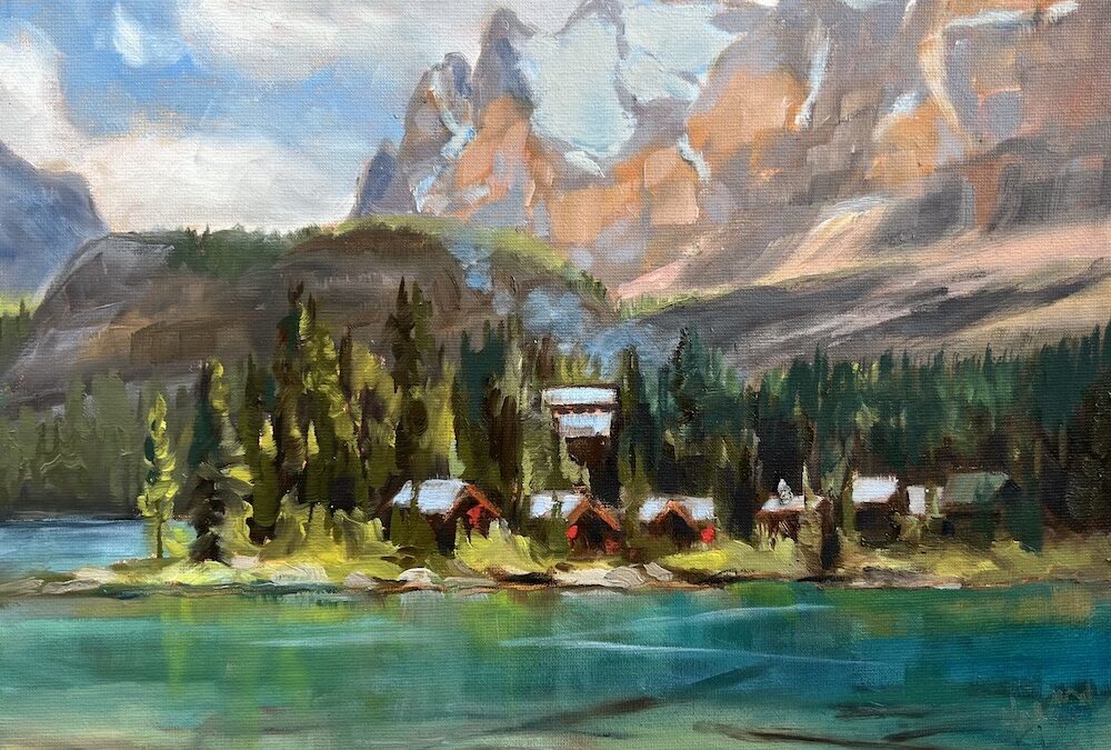 The Heart of Ohara- Lake Ohara – 8 X 10