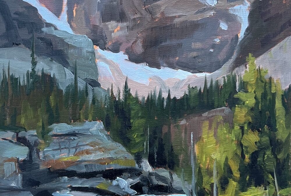 Victorius – Victoria Lake, YoHo National Park – 10 X 8